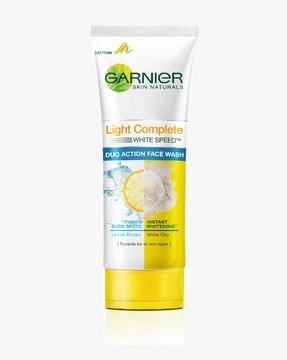 skin naturals light complete duo action facewash - 100 gm