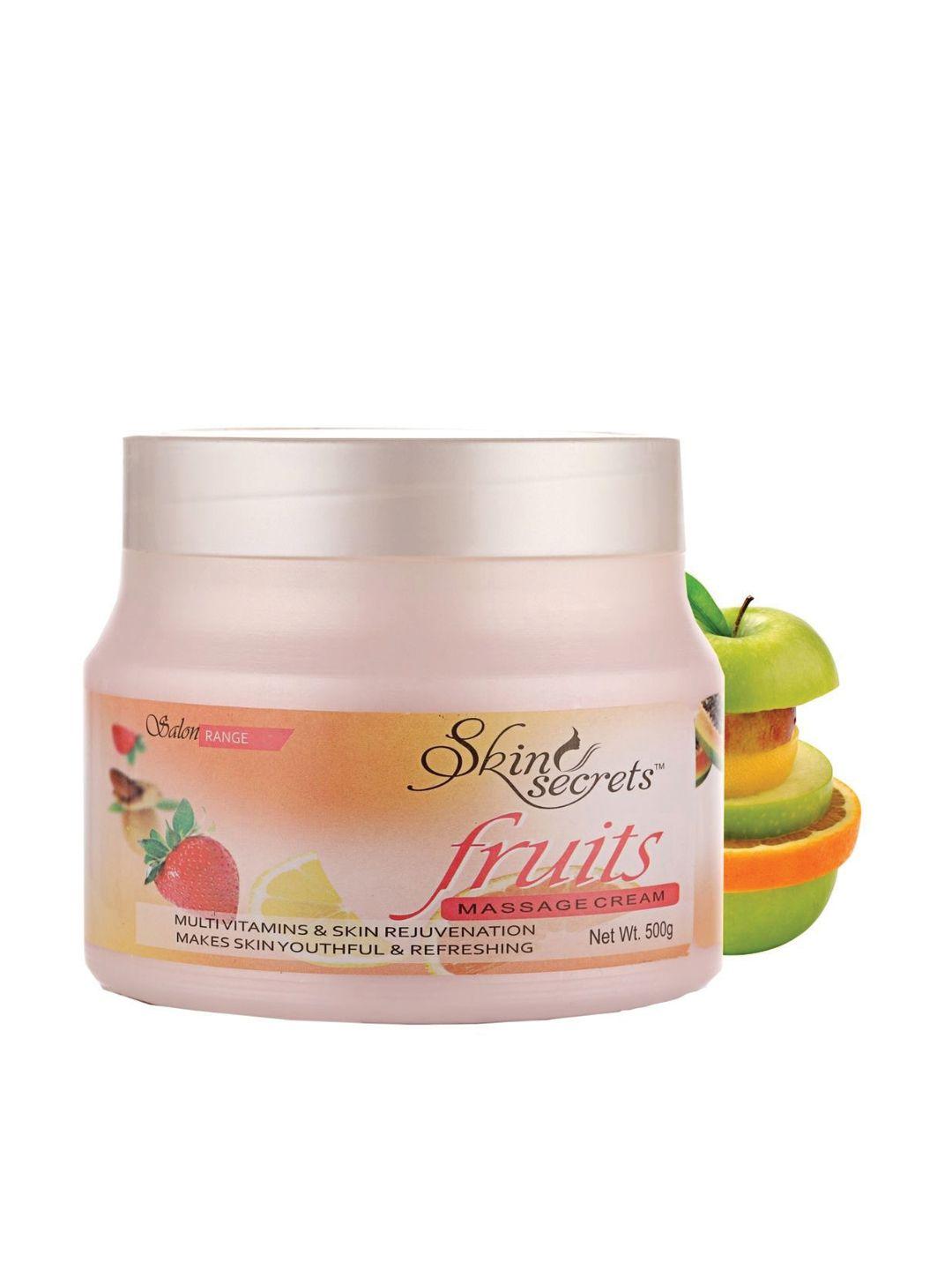 skin secrets cruelty-free fruits massage cream for skin rejuvenation - 500 g