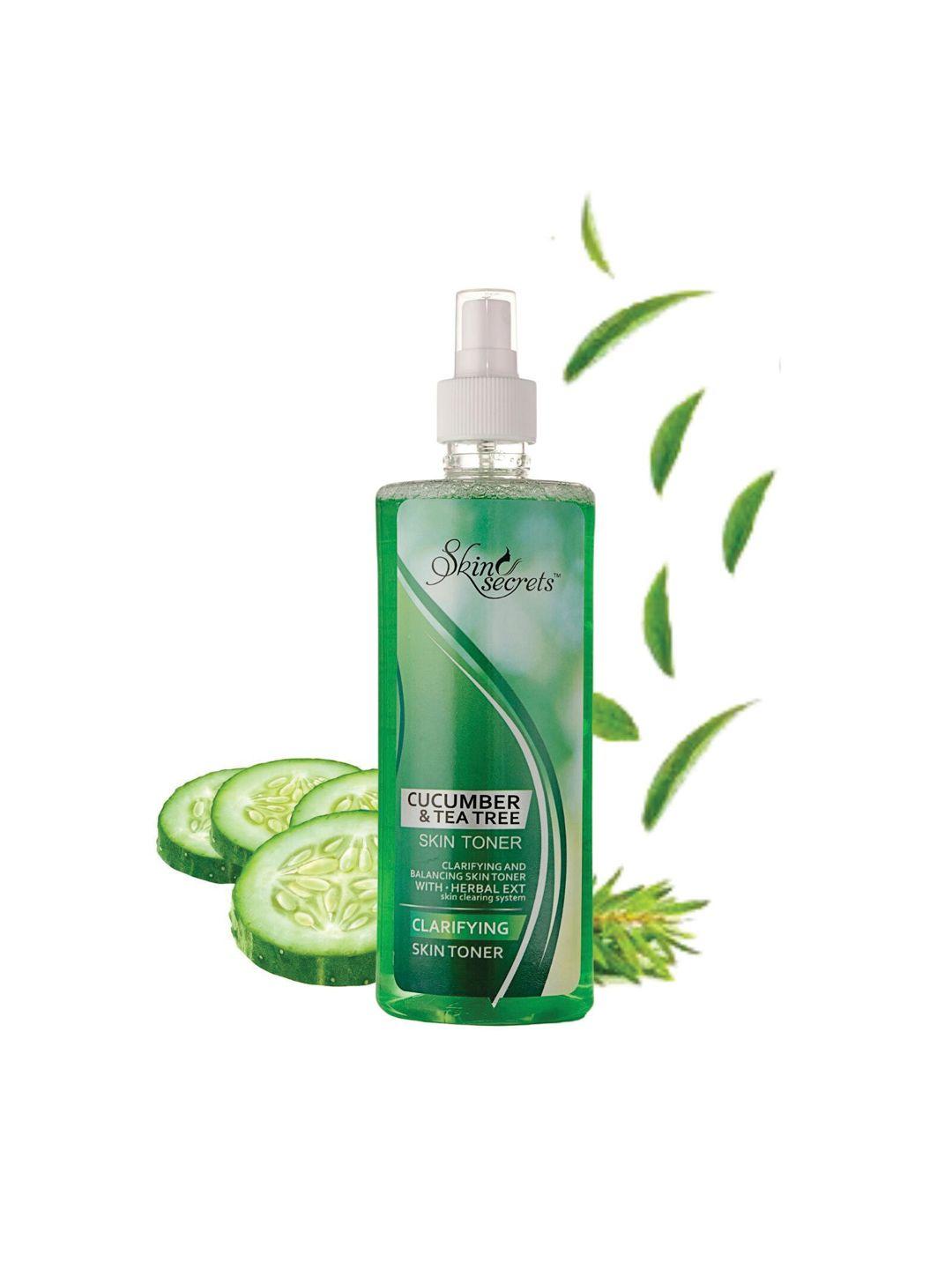 skin secrets cucumber & tea tree toner 500ml