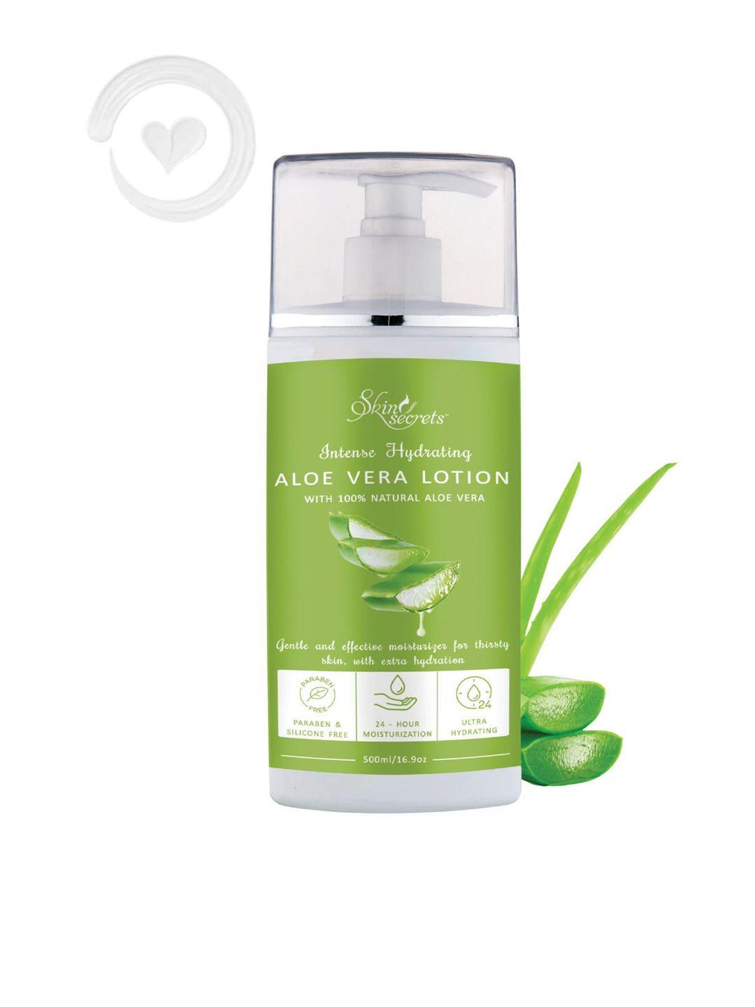 skin secrets intense hydrating aloe vera body lotion with glycerine - 500 ml