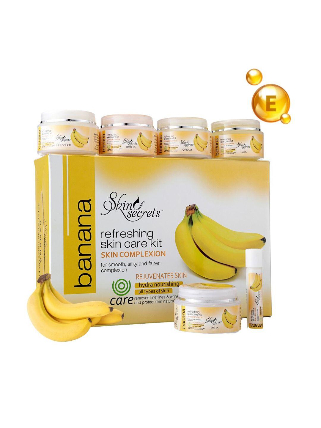 skin secrets refreshing banana facial kit - 310gm