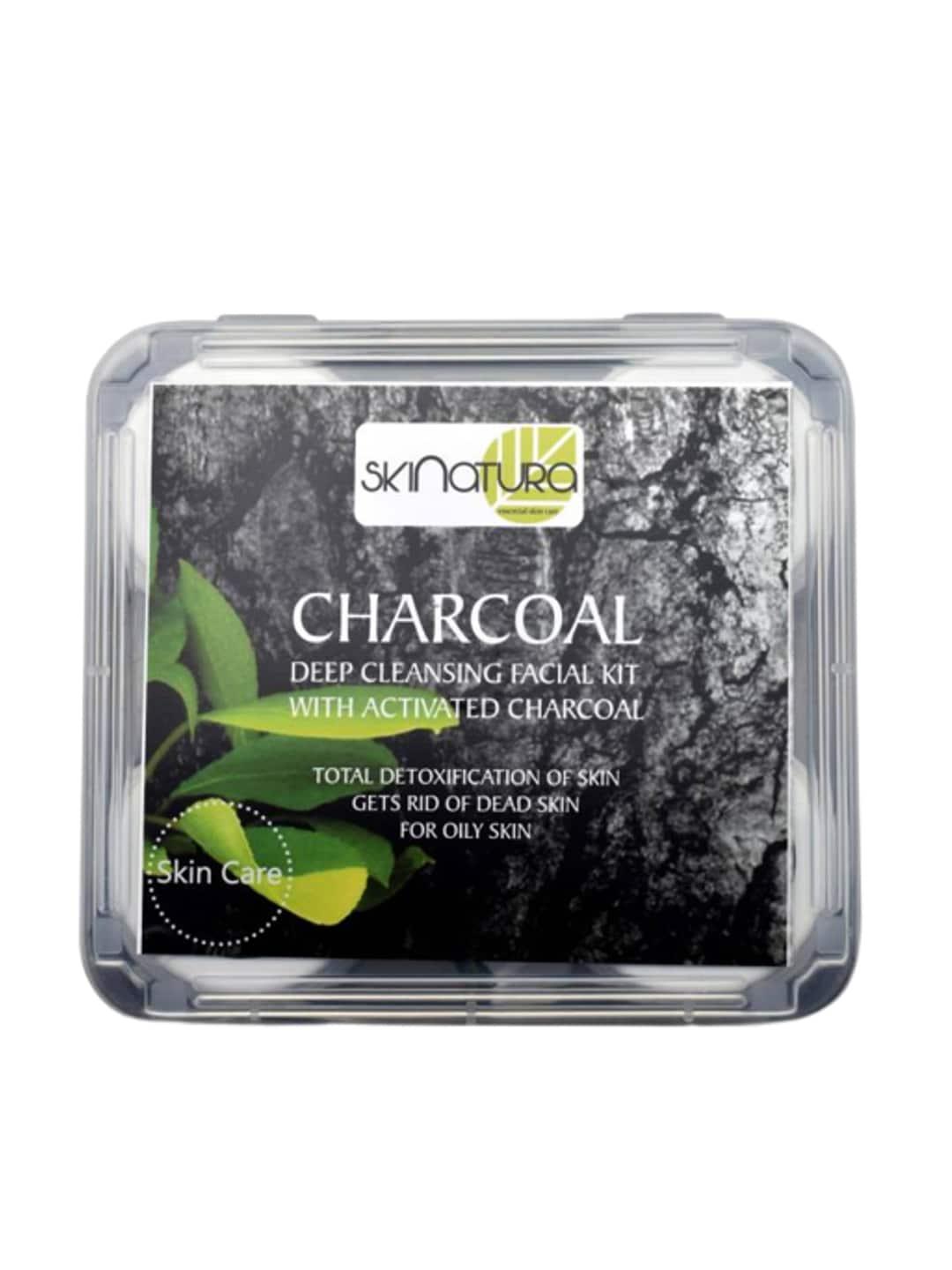 skinatura adults charcoal deep cleansing professional facial kit 310 gm