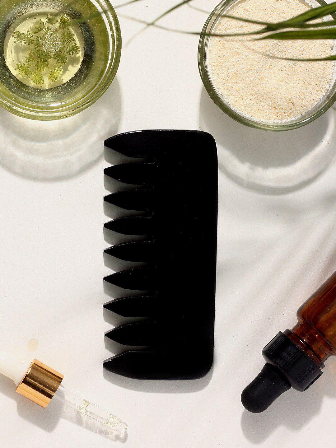 skinduzed black obsidian comb for fast hair growth