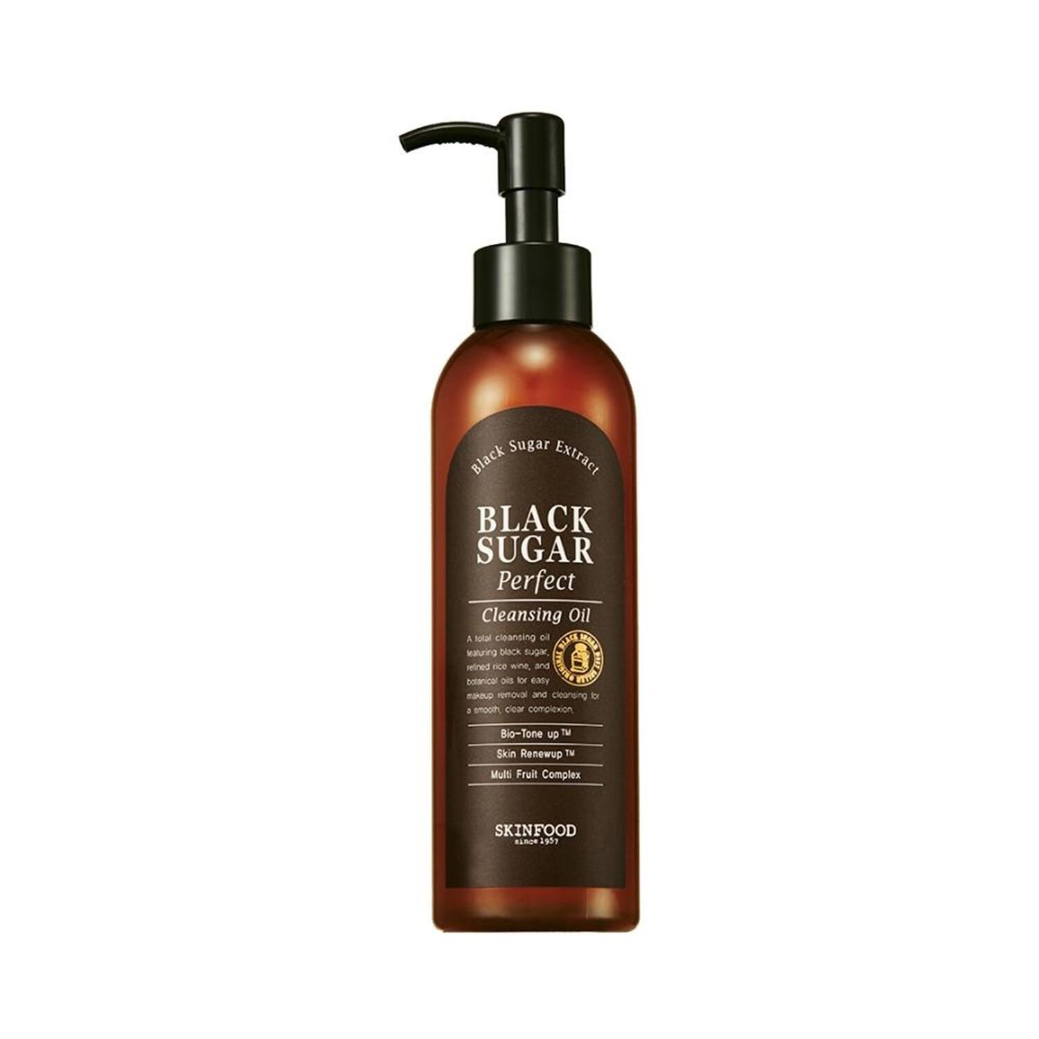 skinfood black sugar perfect cleansing oil (200ml)