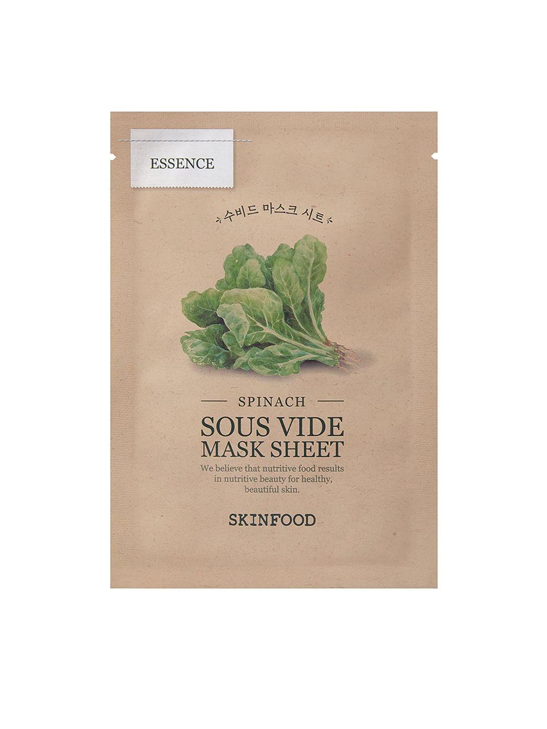 skinfood spinach sous vide mask sheet korean skin care