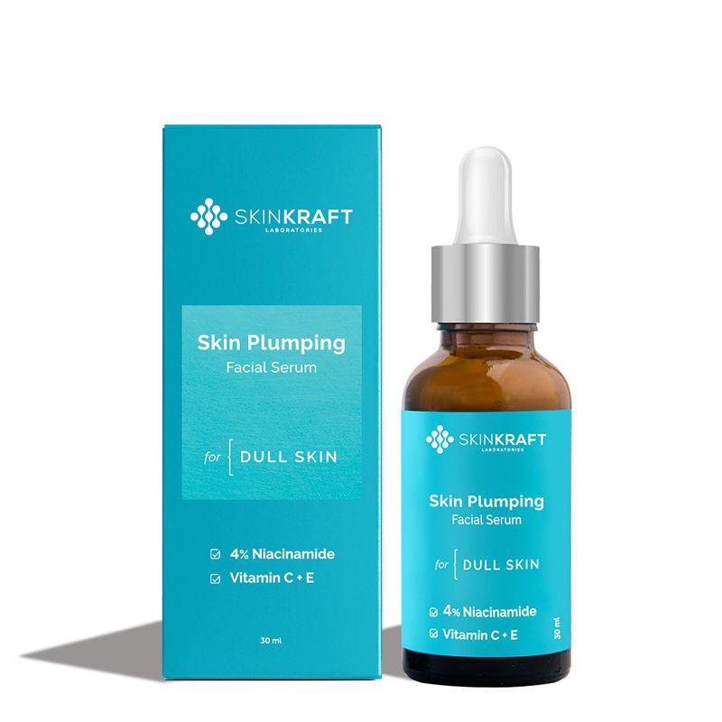 skinkraft face serum with vitamin c+e - severe tan - skin plumping facial serum