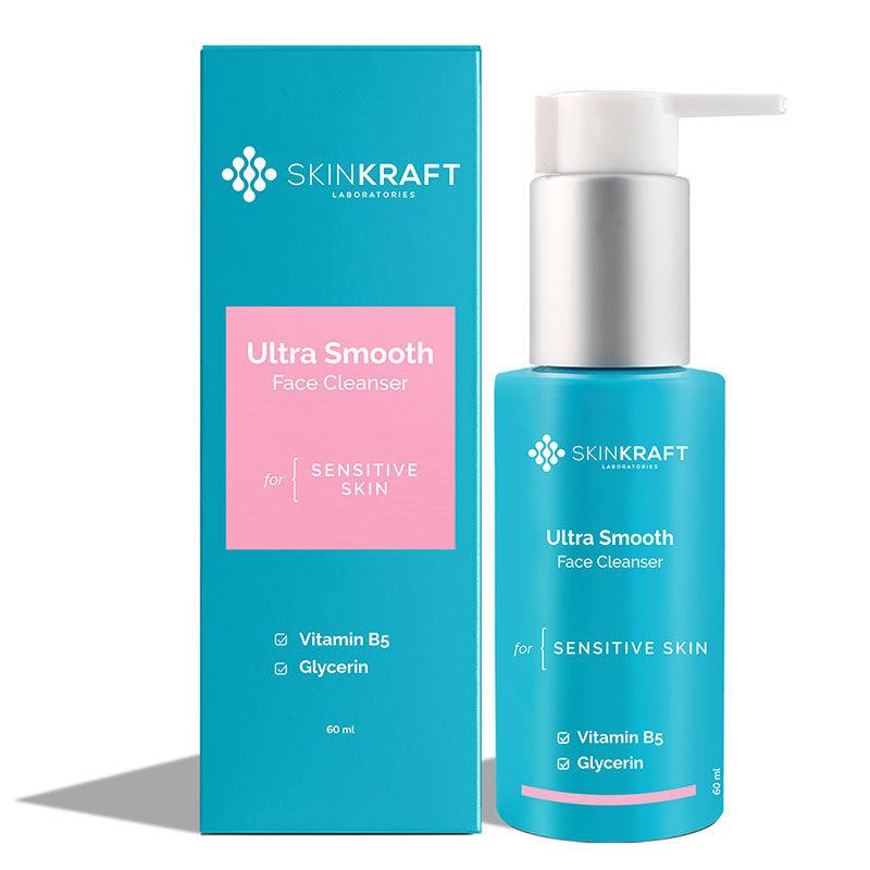 skinkraft face wash - sensitive skin - ultra smooth face cleanser