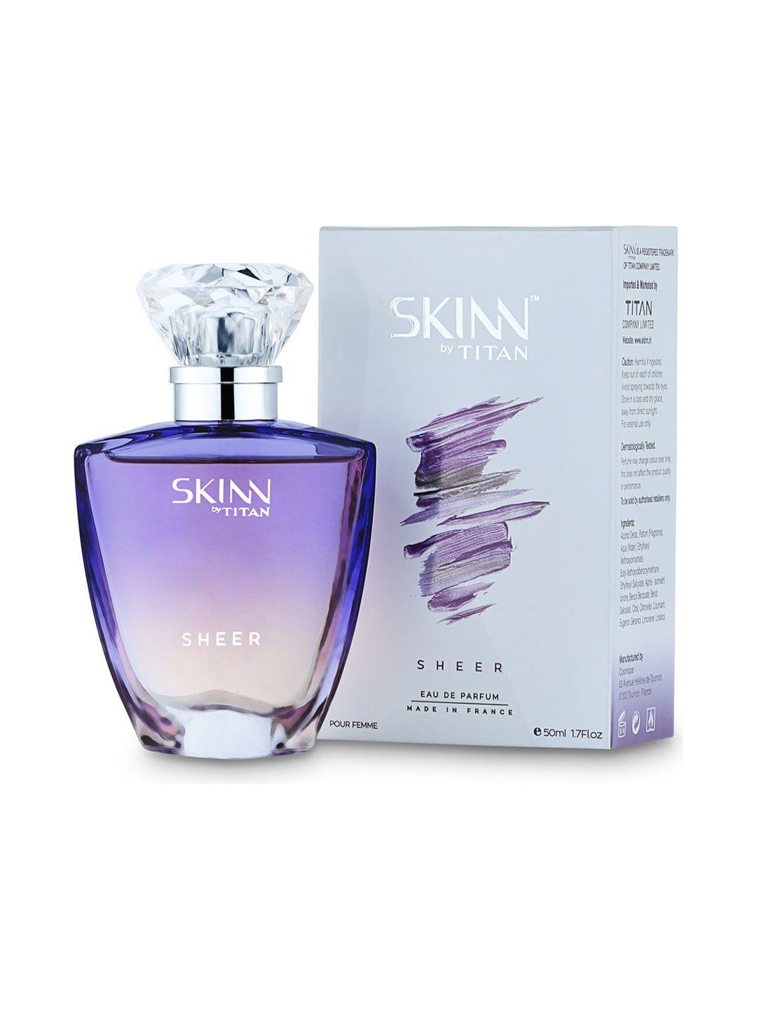 skinn by titan women sheer fragrance eau de parfum 50 ml