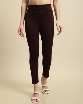 skinny fit jeggings with elasticated waistband