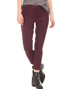 skinny ankle-length pants