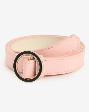 skinny belt with buckle