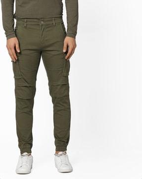 skinny fit cargo trousers