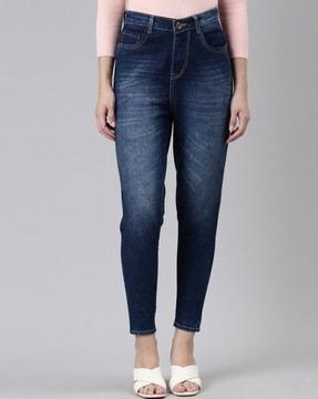 skinny-fit jeans with 5-pocket styling