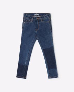 skinny fit jeans with belt loops