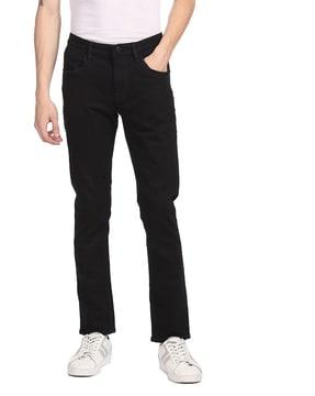 skinny fit jeans with insert pockets