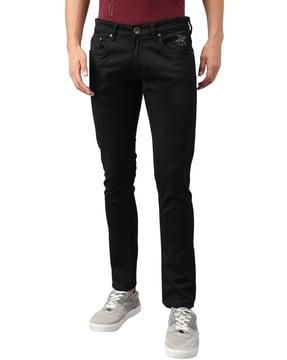 skinny mid-rise jeans