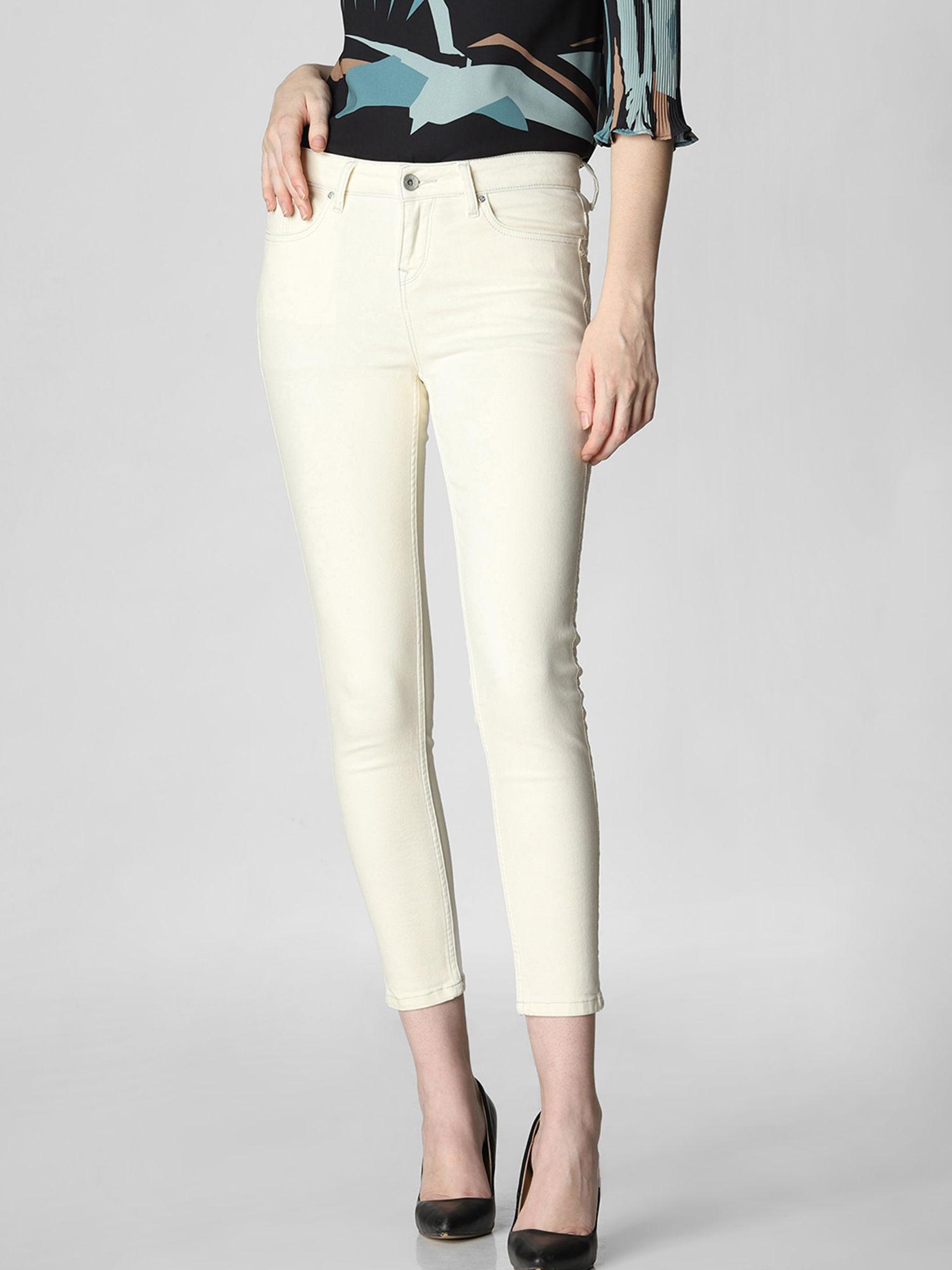 skinny side lace birch jeans