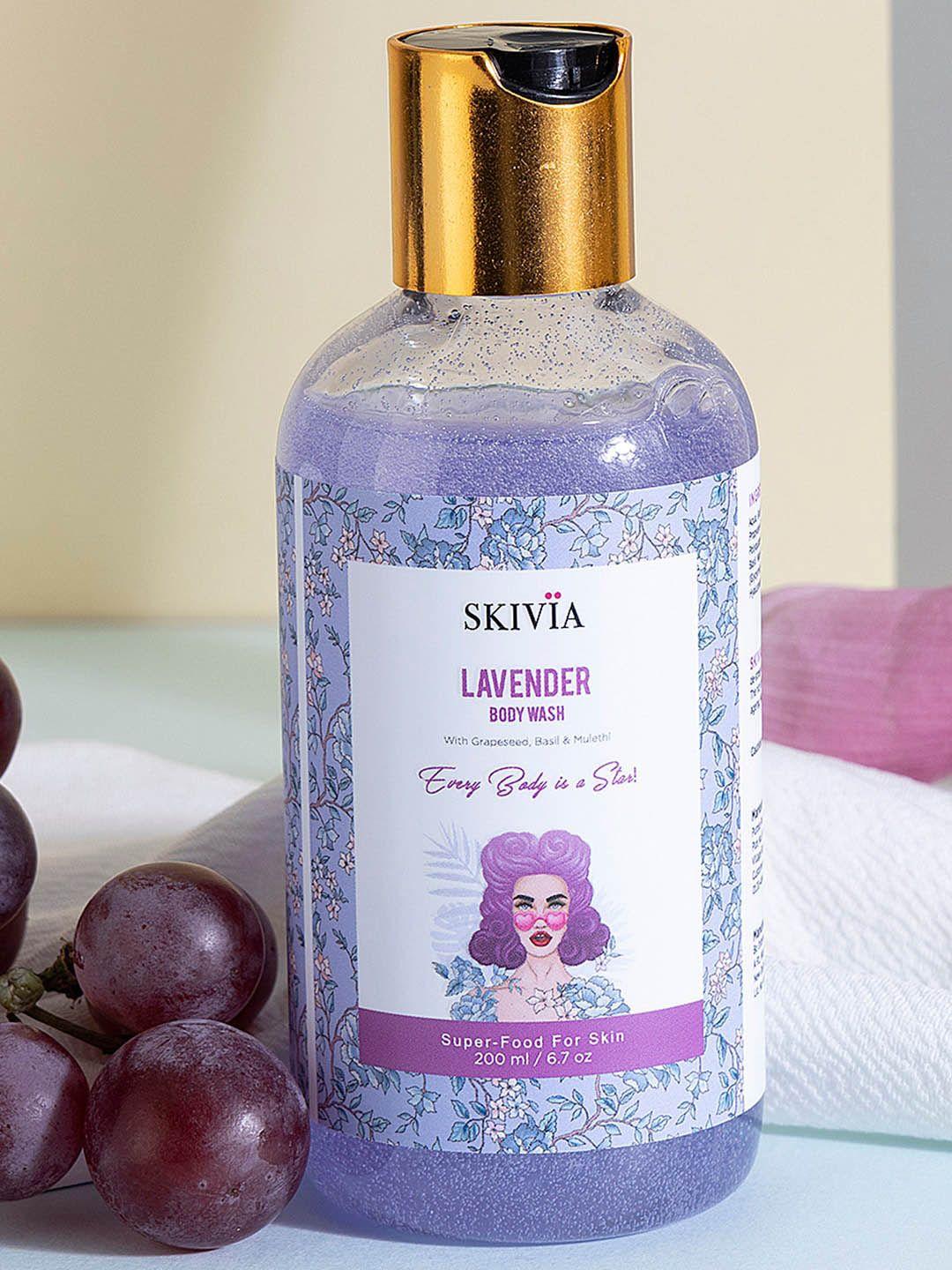 skivia lavender body wash 200ml