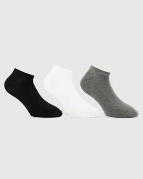 skm-gost pack of 3 ankle-length socks