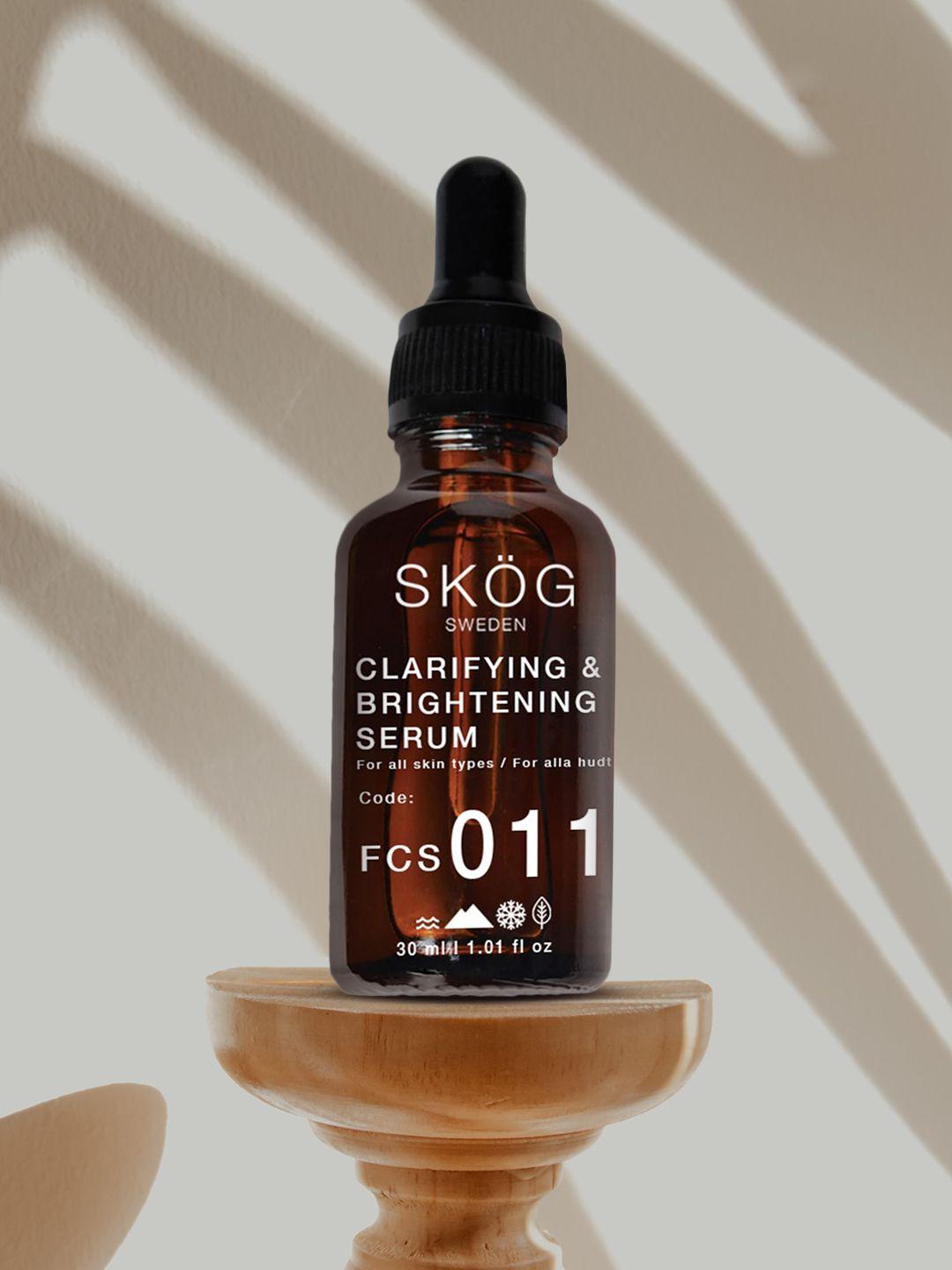 skog clarifying & brightening serum - 30 ml