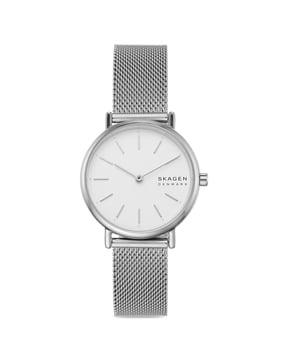 skw2692 analogue watch with metal strap