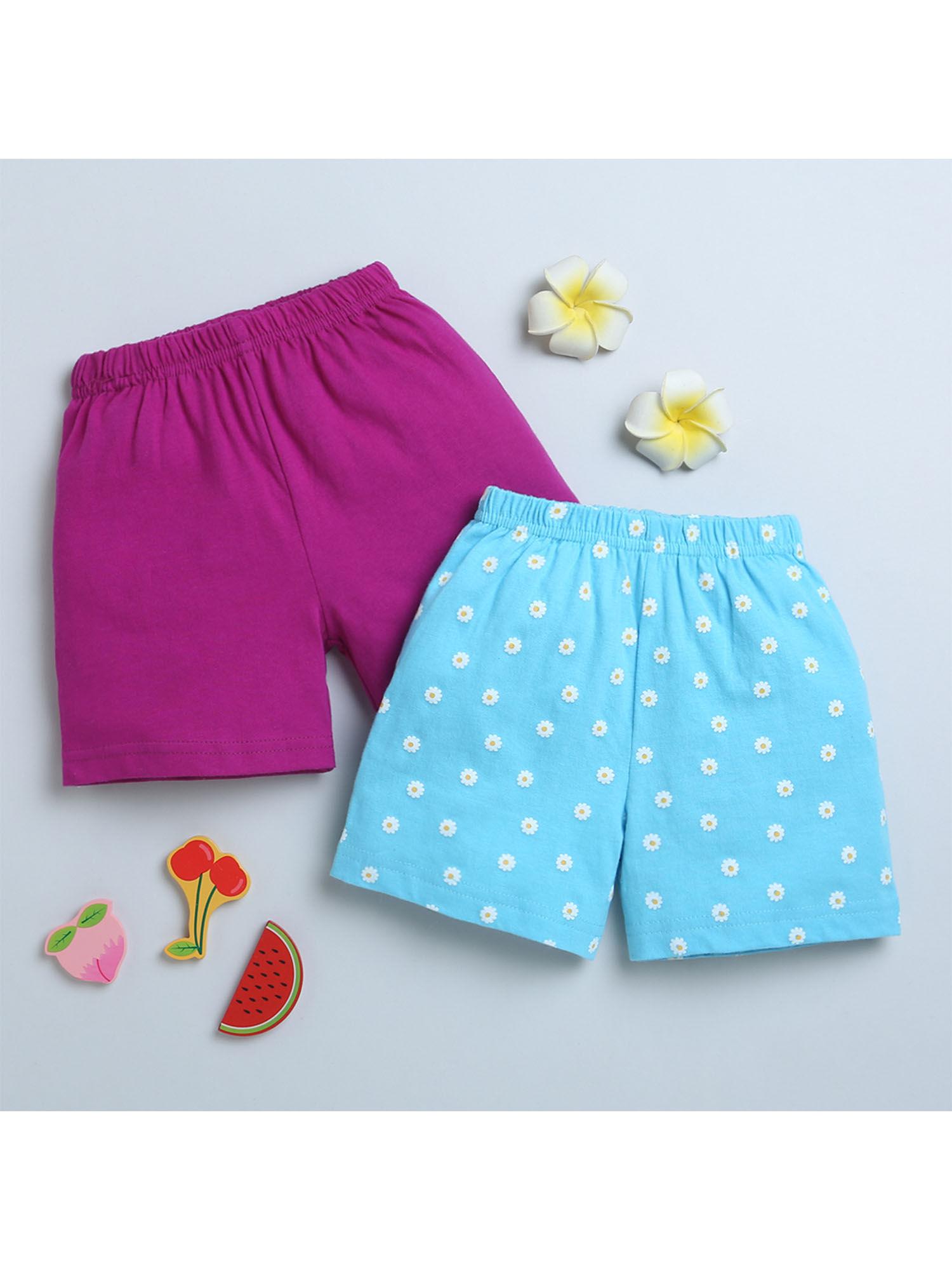 sky-blue-and-pink-girls-shorts-(set-of-2)
