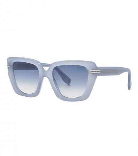 sky blue shaded butterfly sunglasses