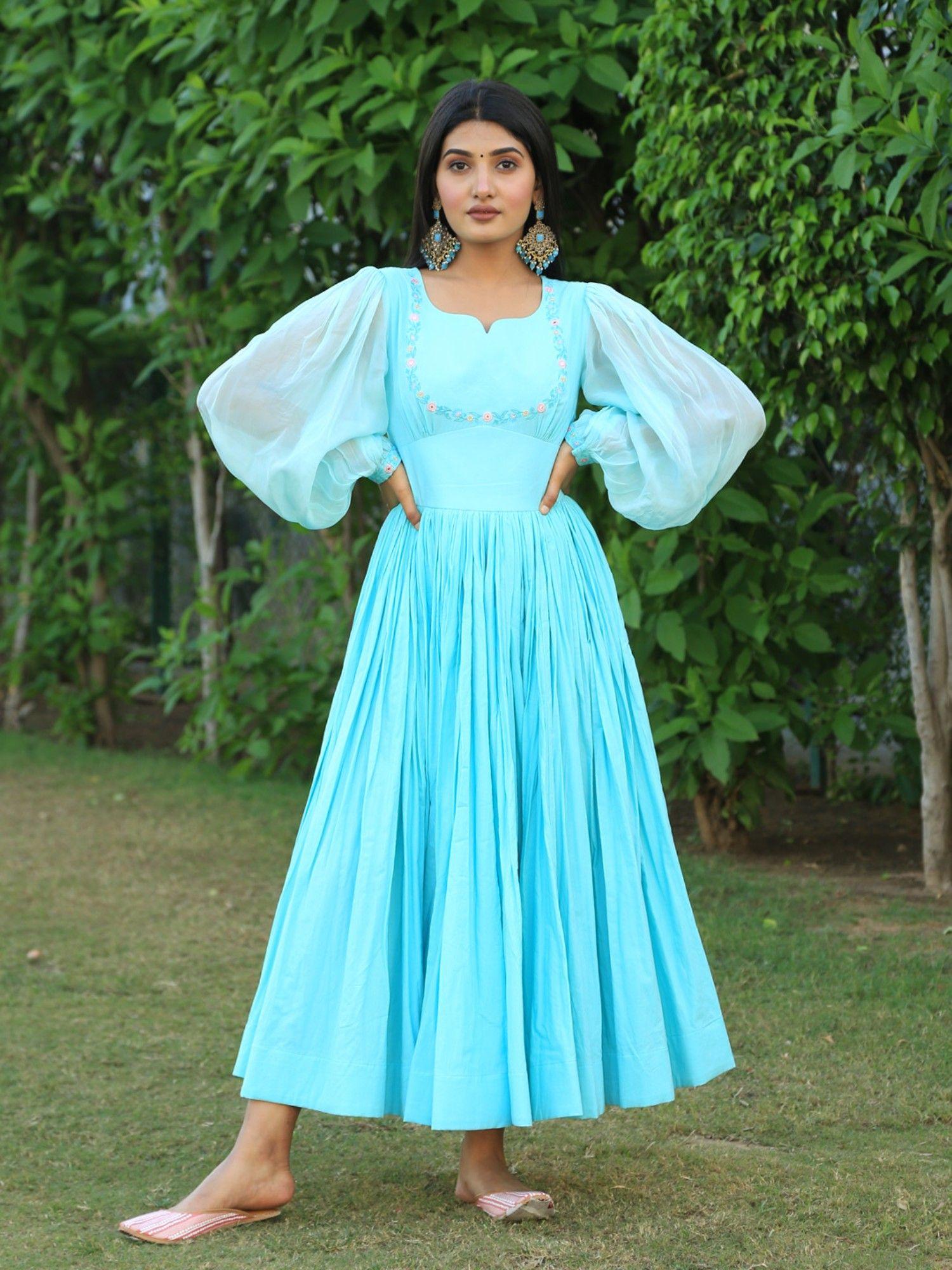 sky blue jasmin dress