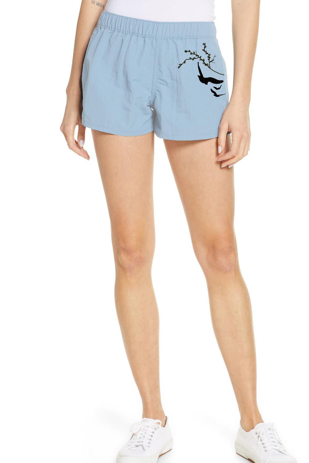 sky blue shorts