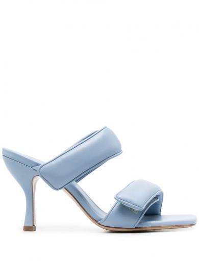 sky blue sky blue perni leather heels