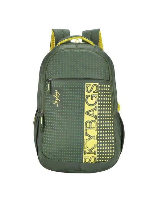 skybags 27 ltrs green medium backpack