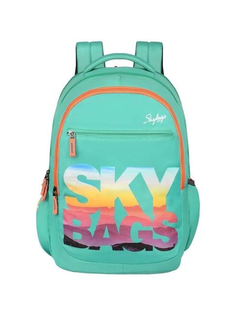 skybags 30 ltrs new neon 23-06 teal medium backpack