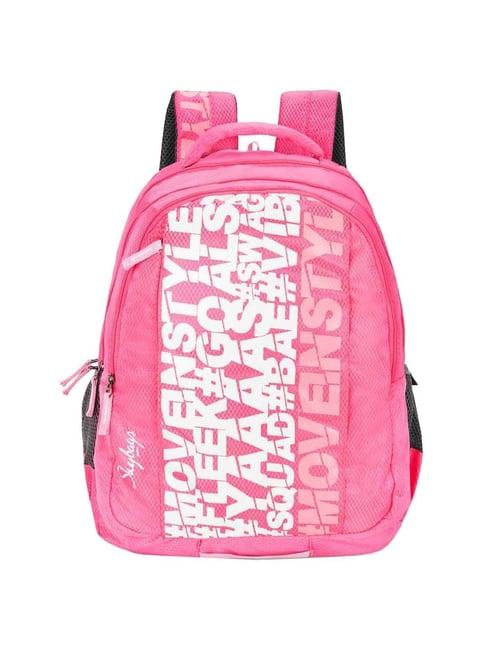 skybags 30 ltrs pink medium backpack