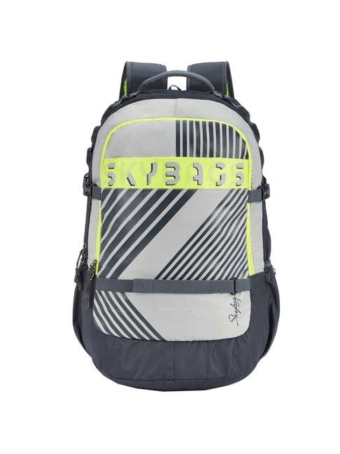 skybags 31 ltrs grey medium laptop backpack