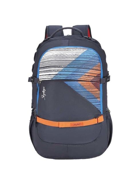 skybags 31 ltrs grey medium laptop backpack