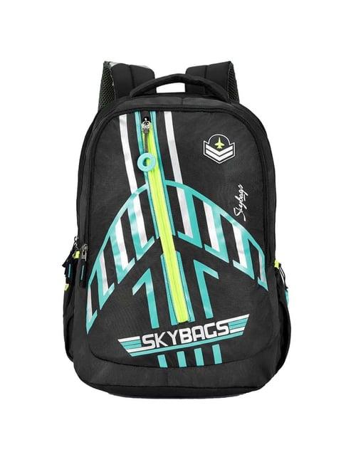 skybags 34 ltrs black medium backpack