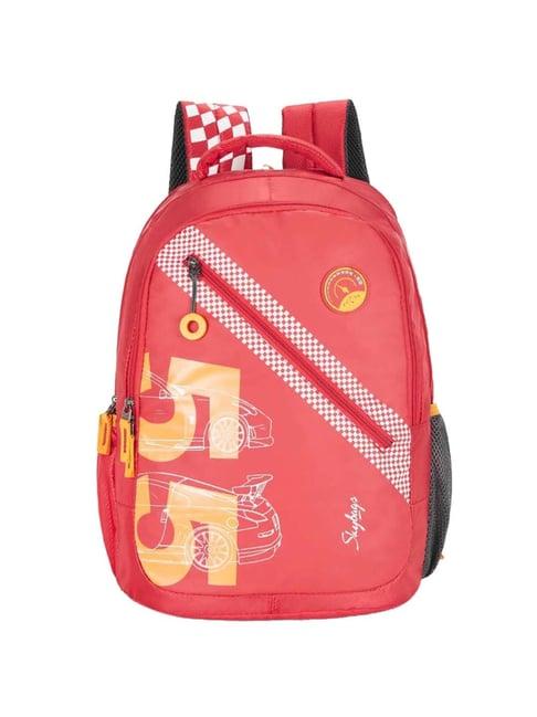 skybags 34 ltrs red medium backpack
