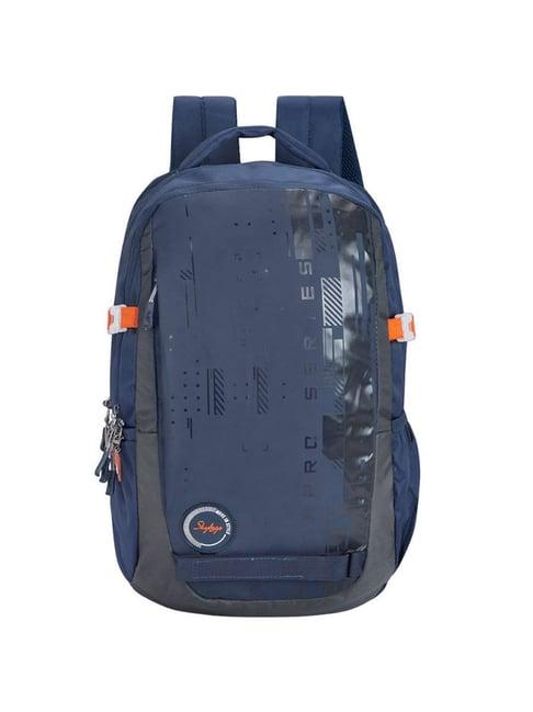 skybags chaser 01 35 ltrs blue medium laptop backpack