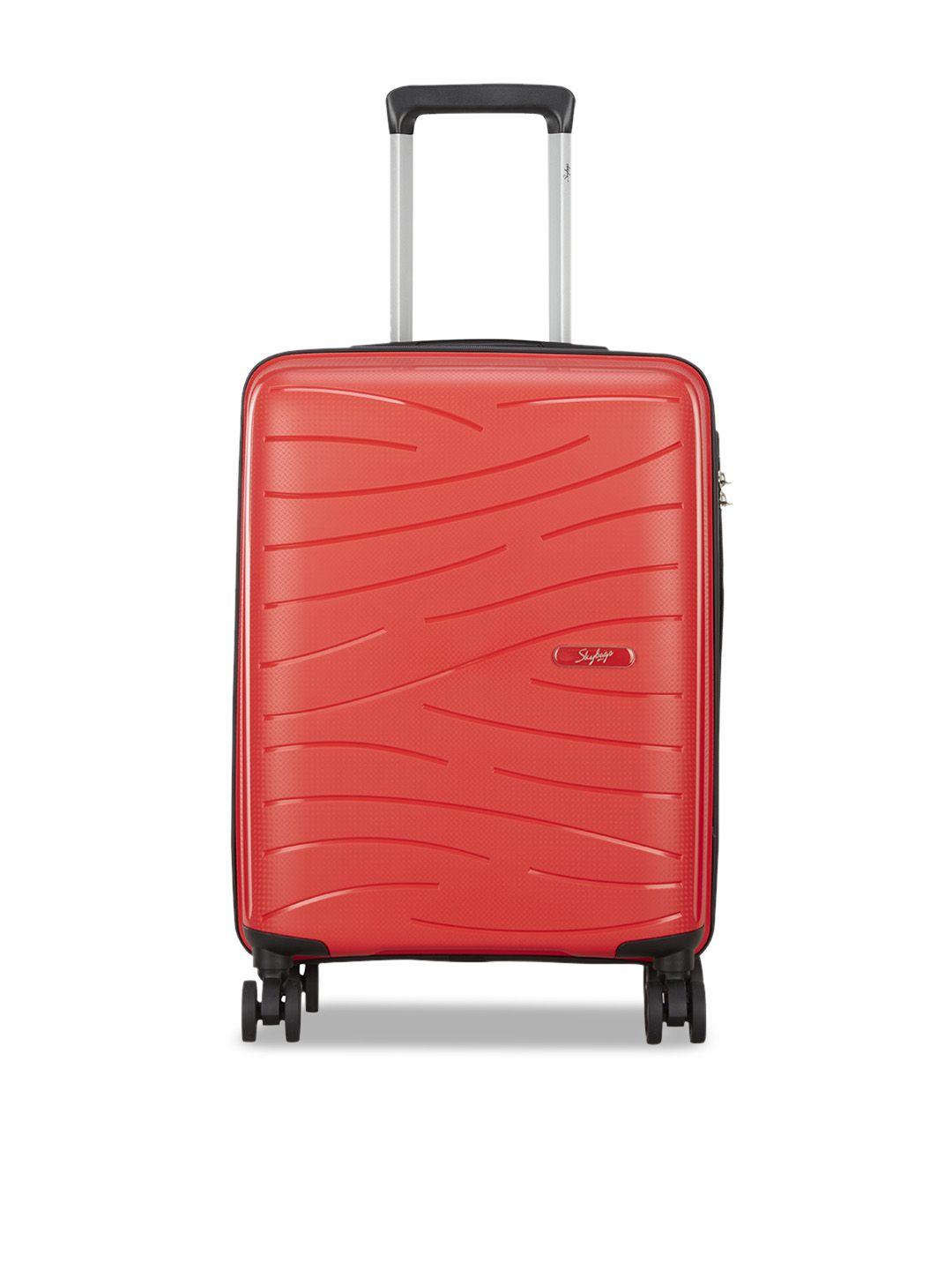 skybags hard-sided large trolley suitcase