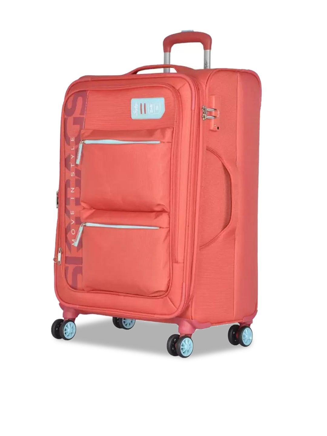 skybags hard-sided large trolley suitcase