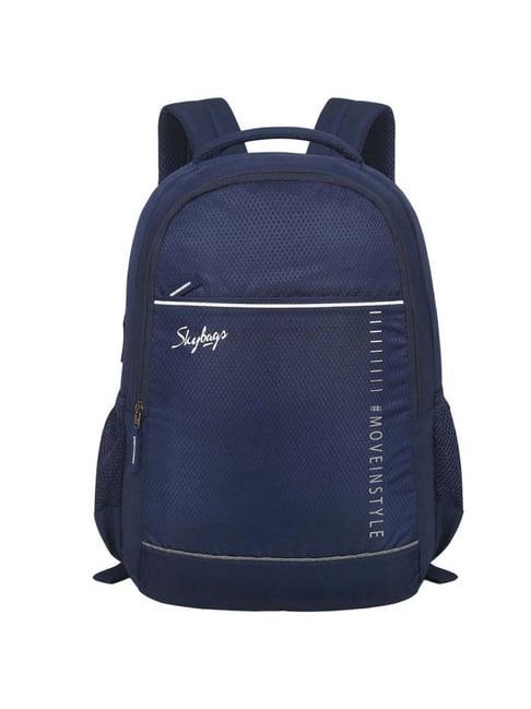 skybags ikon 01 22 ltrs blue medium laptop backpack