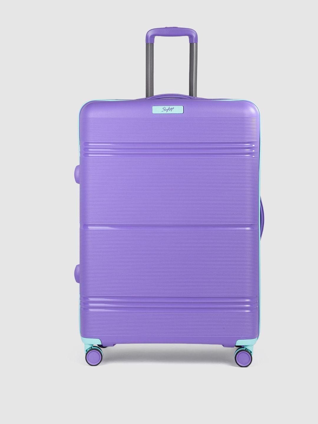 skybags paratrip hard-sided large trolley suitcase