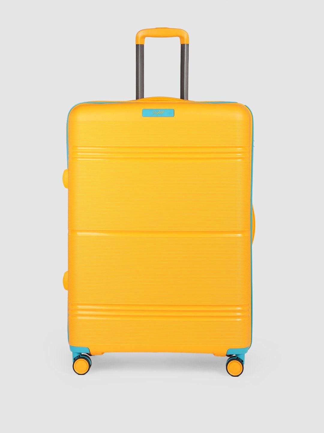 skybags paratrip hard-sided large trolley suitcase