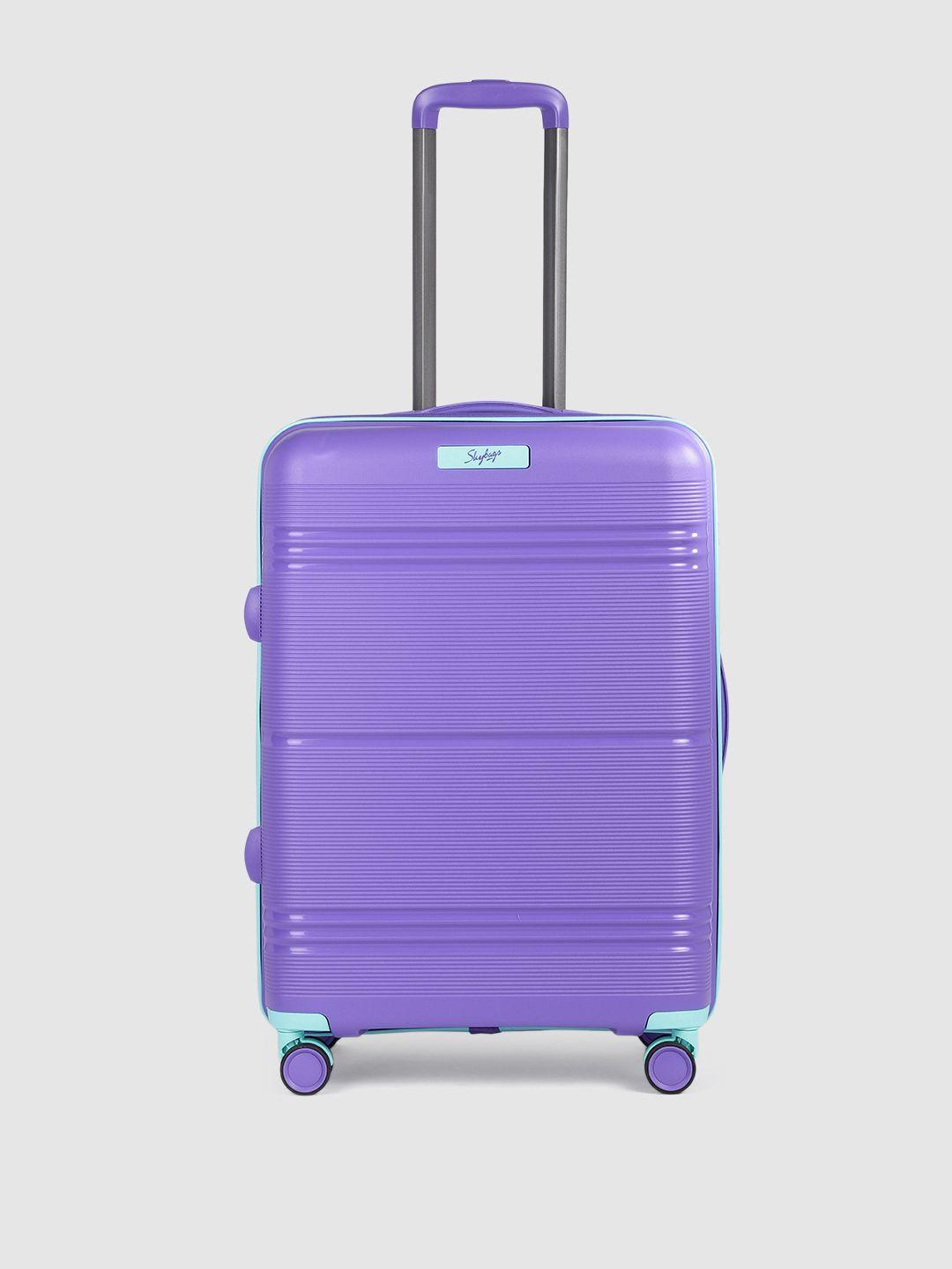 skybags paratrip hard-sided medium trolley suitcase