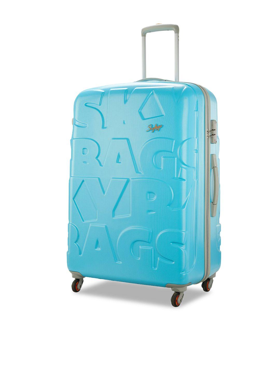 skybags ramp nxt textured hard-sided medium trolley bag