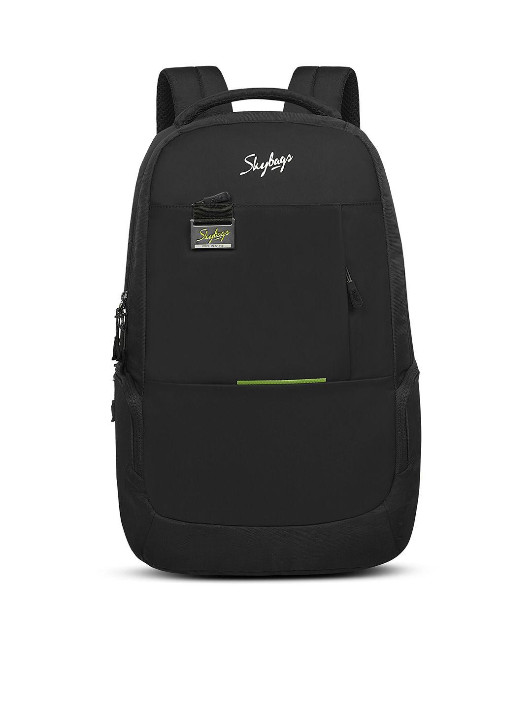 skybags unisex black solid backpack