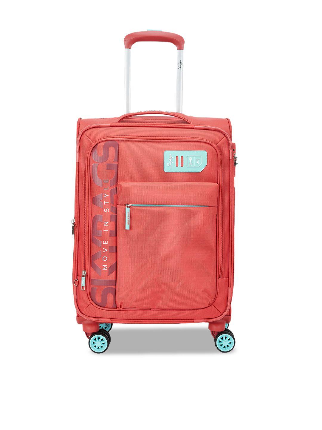 skybags vanguard plus hard-sided cabin trolley suitcase