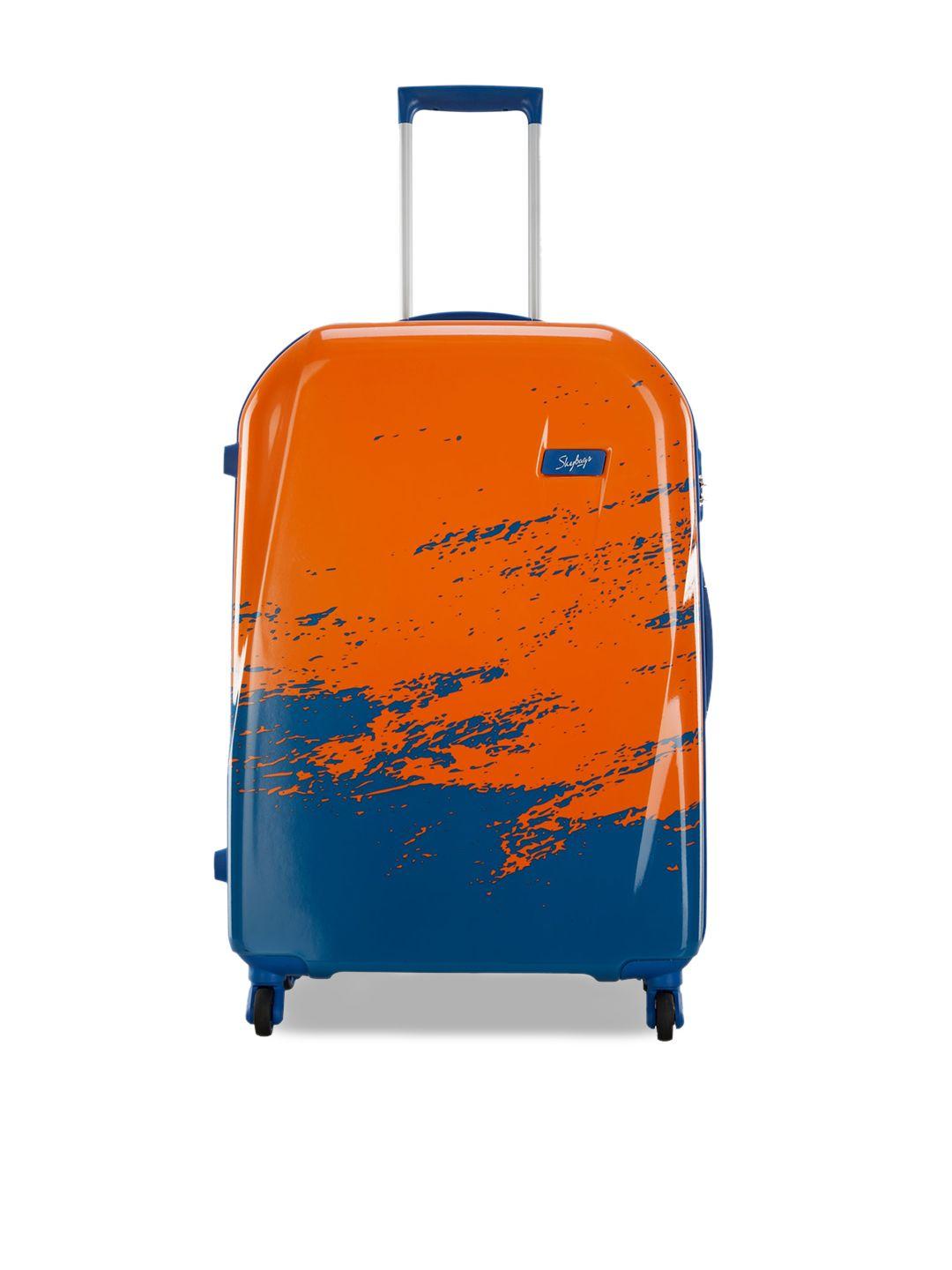 skybags vista strolly hard-sided 360-degree rotation large trolley bag- 75 cm