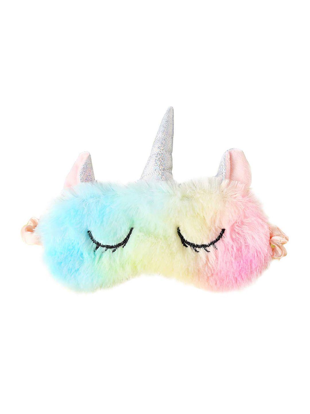 skylofts unisex kids multi-colored unicorn eye masks