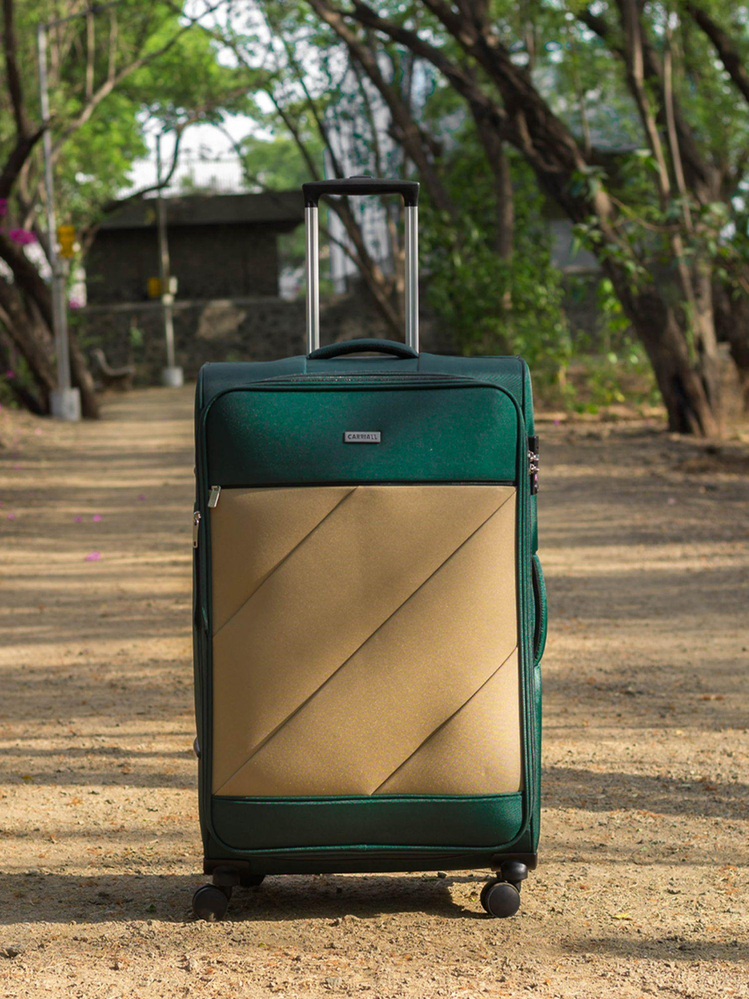 slash green cabin luggage bag